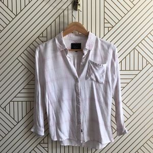 Rails Little Girls Pink Plaid Pink Button Down